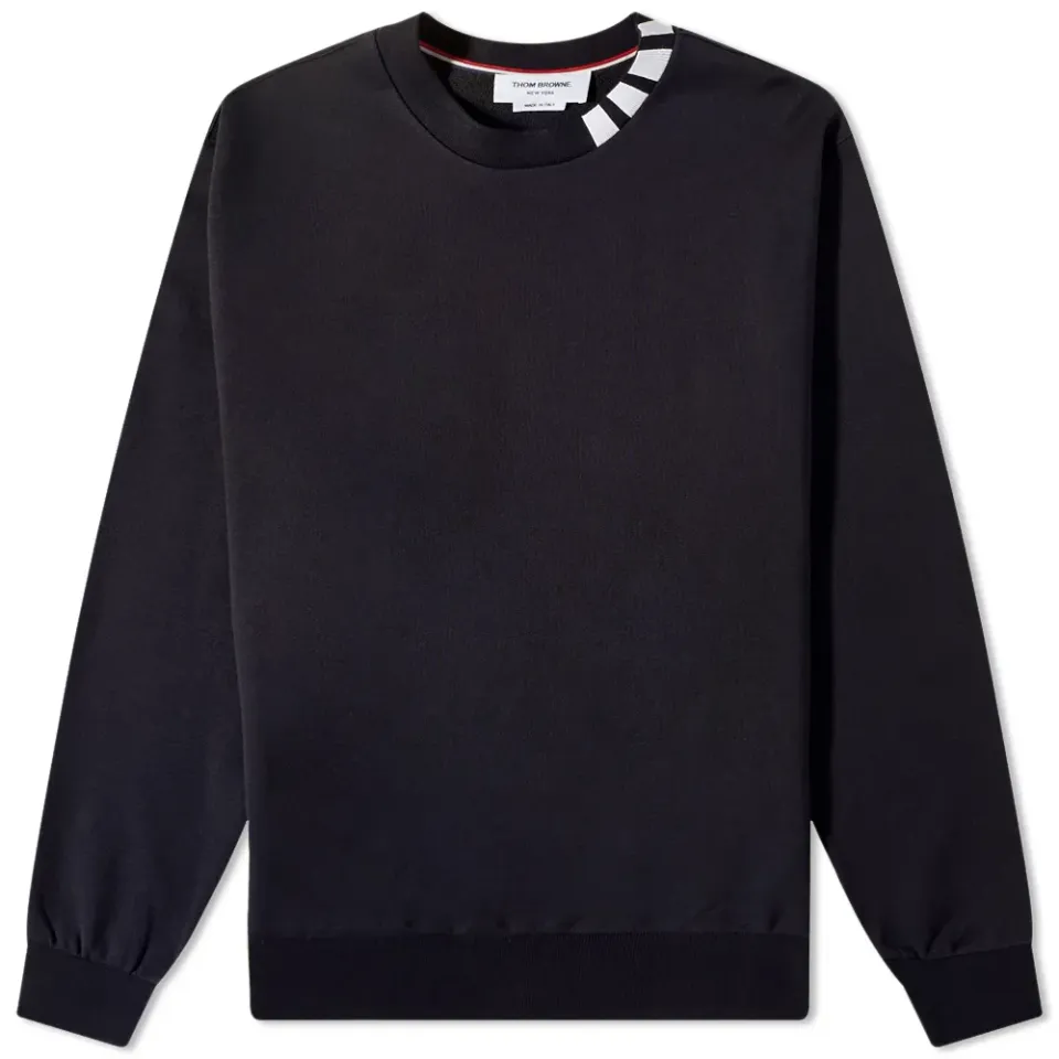 4 Bar Mock Neck Sweat
