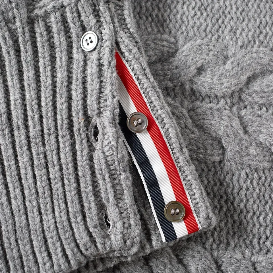 Merino Aran Crew Knit