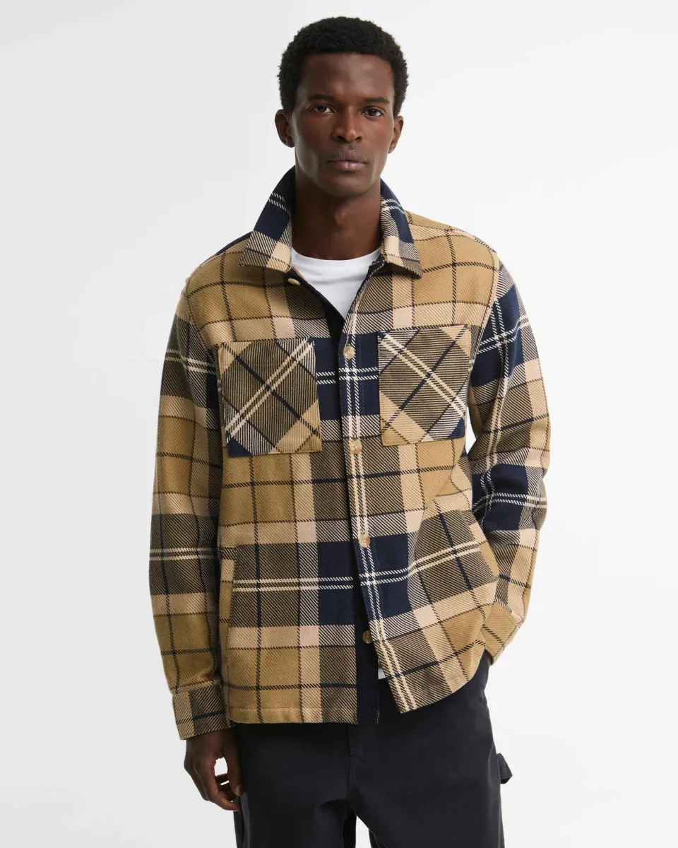 Oversized Tartan Overshirt