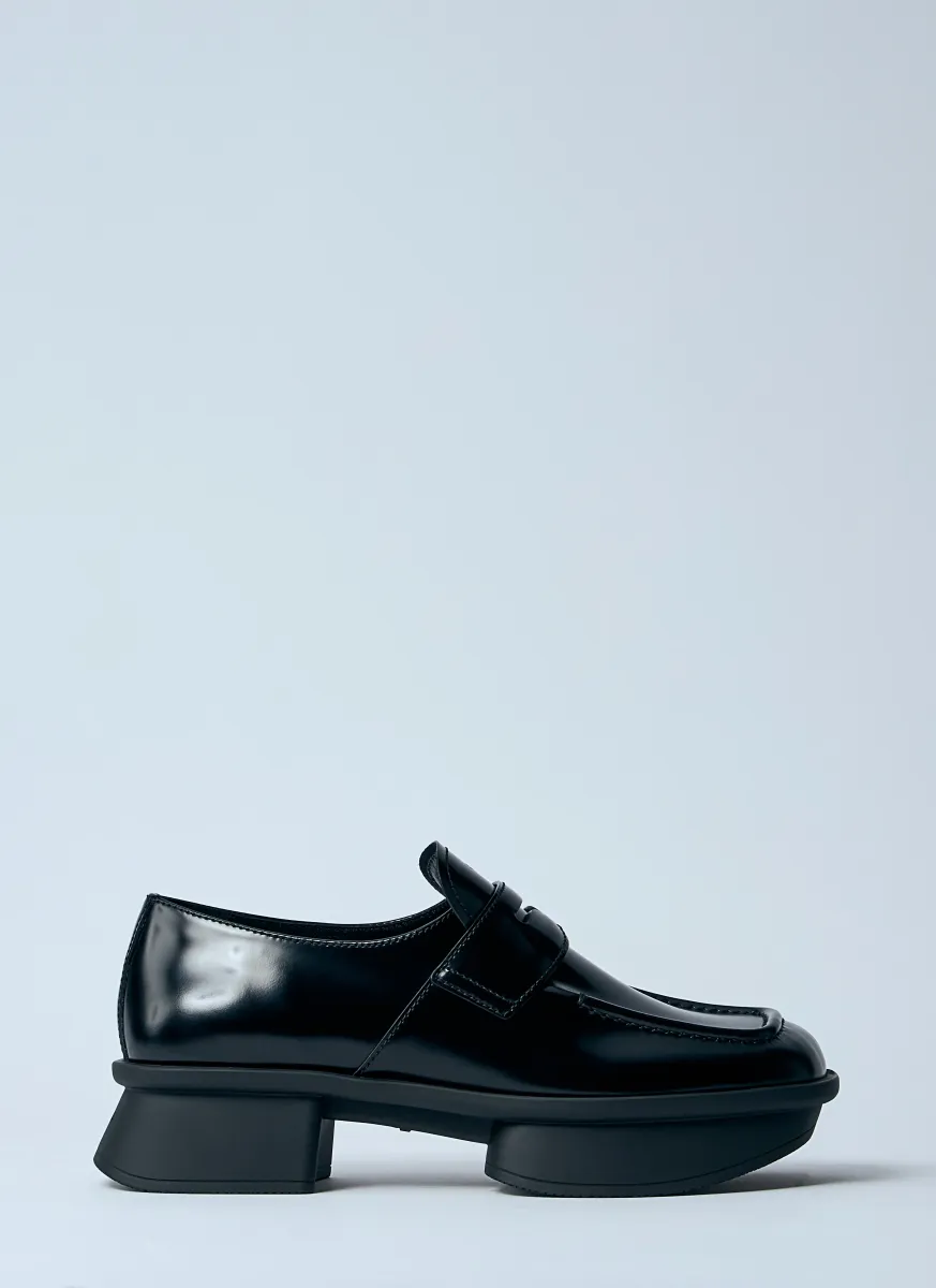 Equal Brushed Leather Loafers