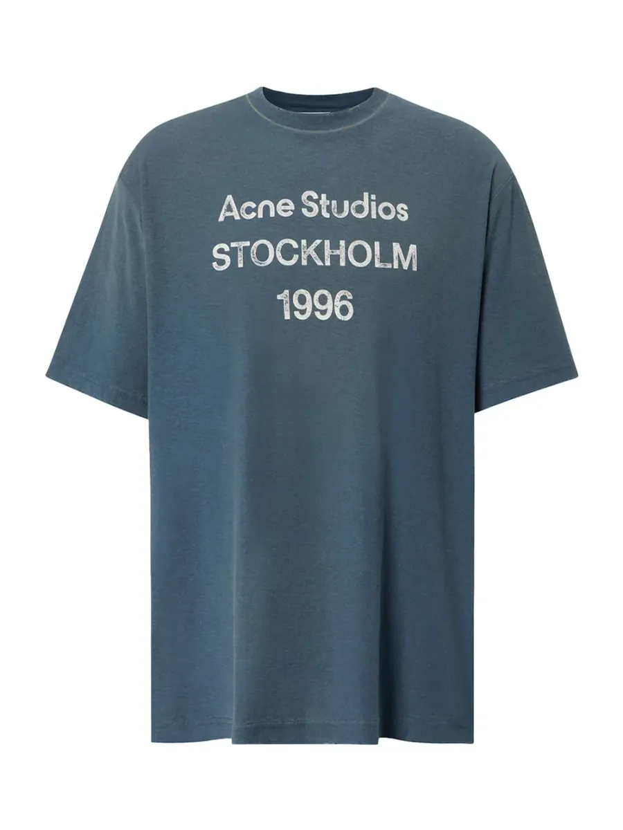 Unisex 1996 Logo T-Shirt Deep Blue