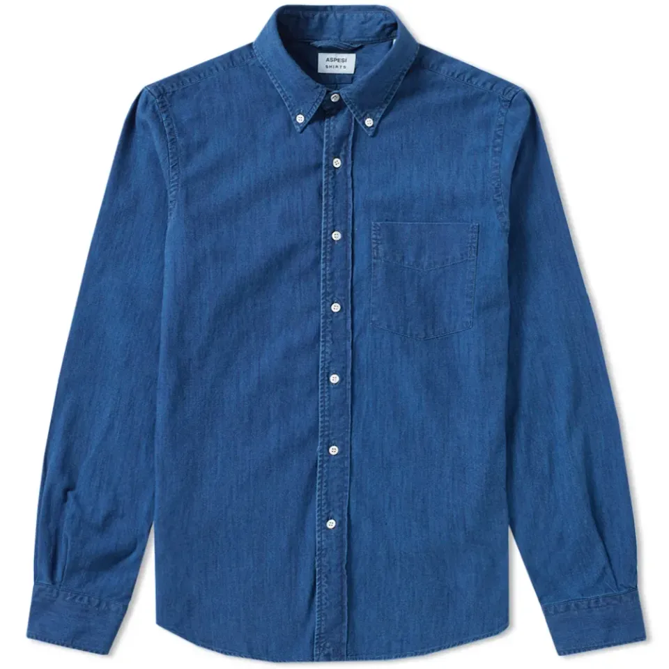 Button Down Indigo Shirt