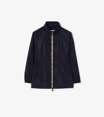 Short Nylon Blackpool Parka in Navy