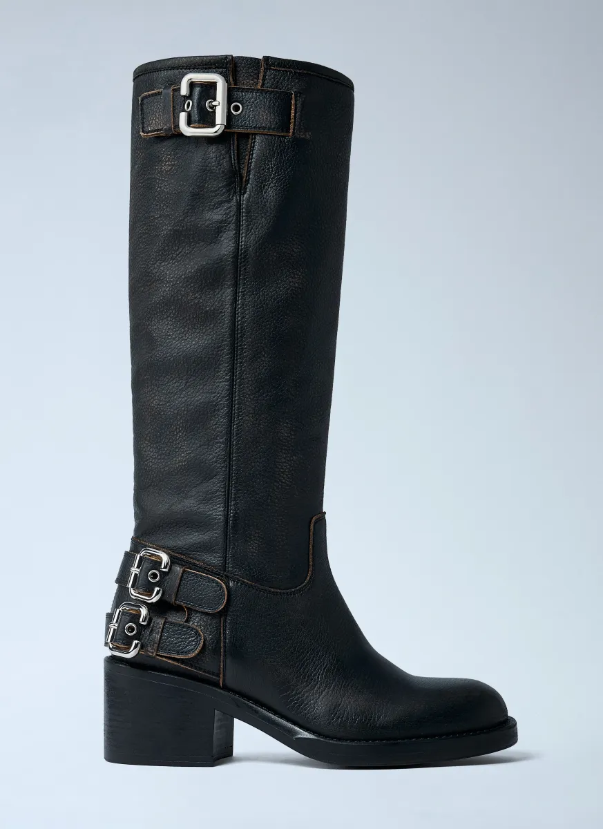 Dakota Leather Boots