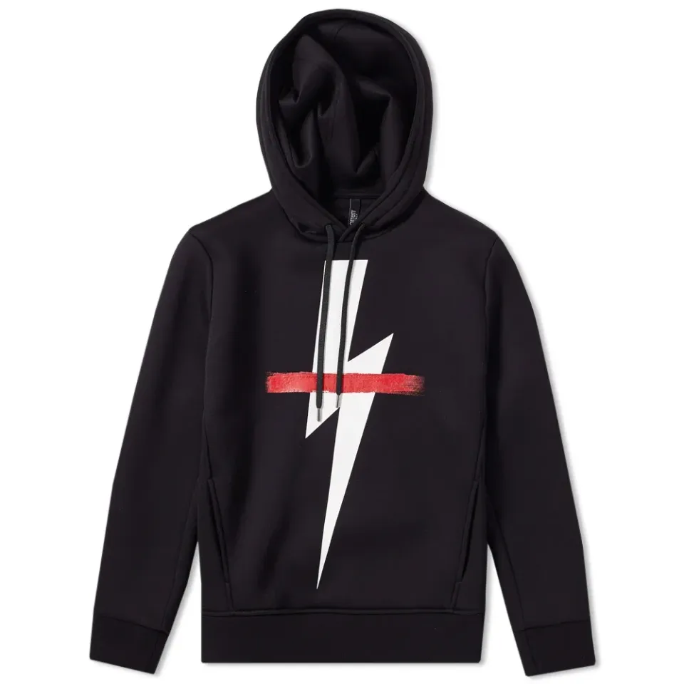 Crossed Out Bolt Hoody