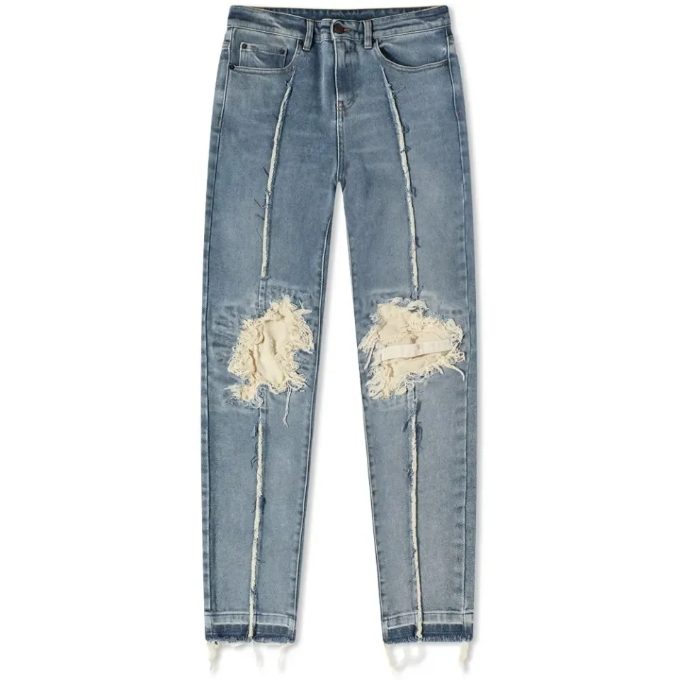 Shredded Knee Jeans