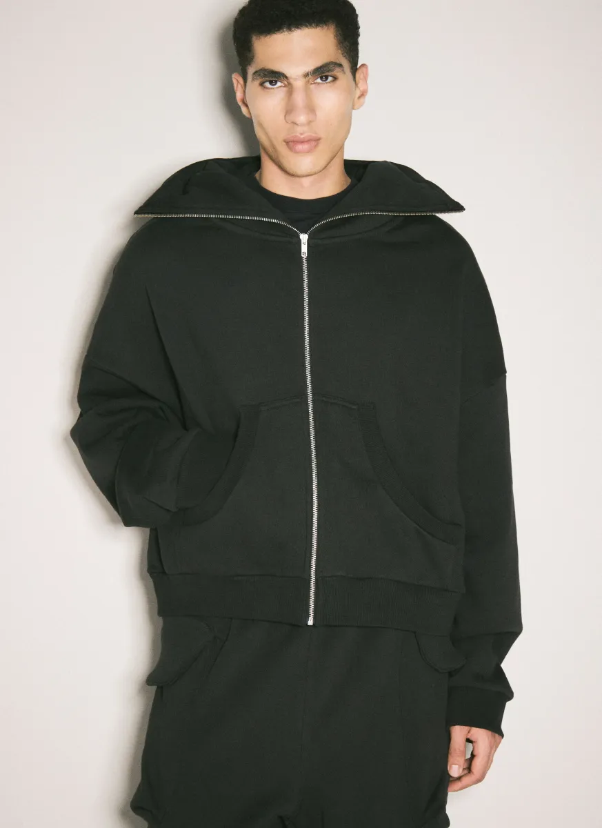 Full-Zip Hooded Sweatshirt