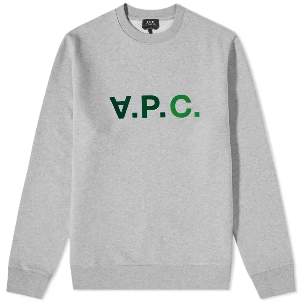 A.P.C. Vpc Multicolour Logo Crew Sweat