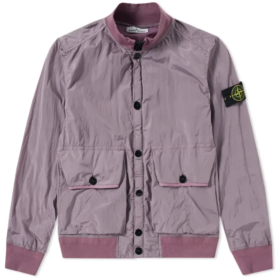 Nylon Metal Bomber Jacket