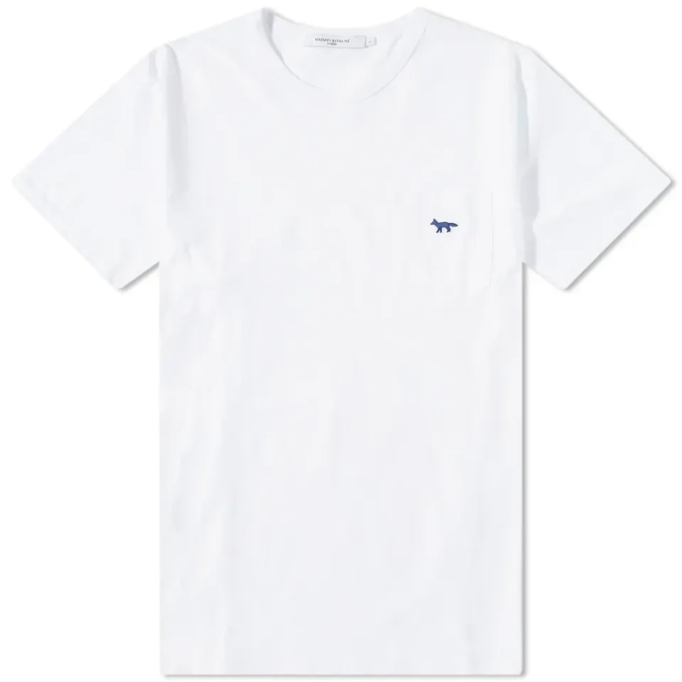 Navy Fox Patch Classic T-Shirt