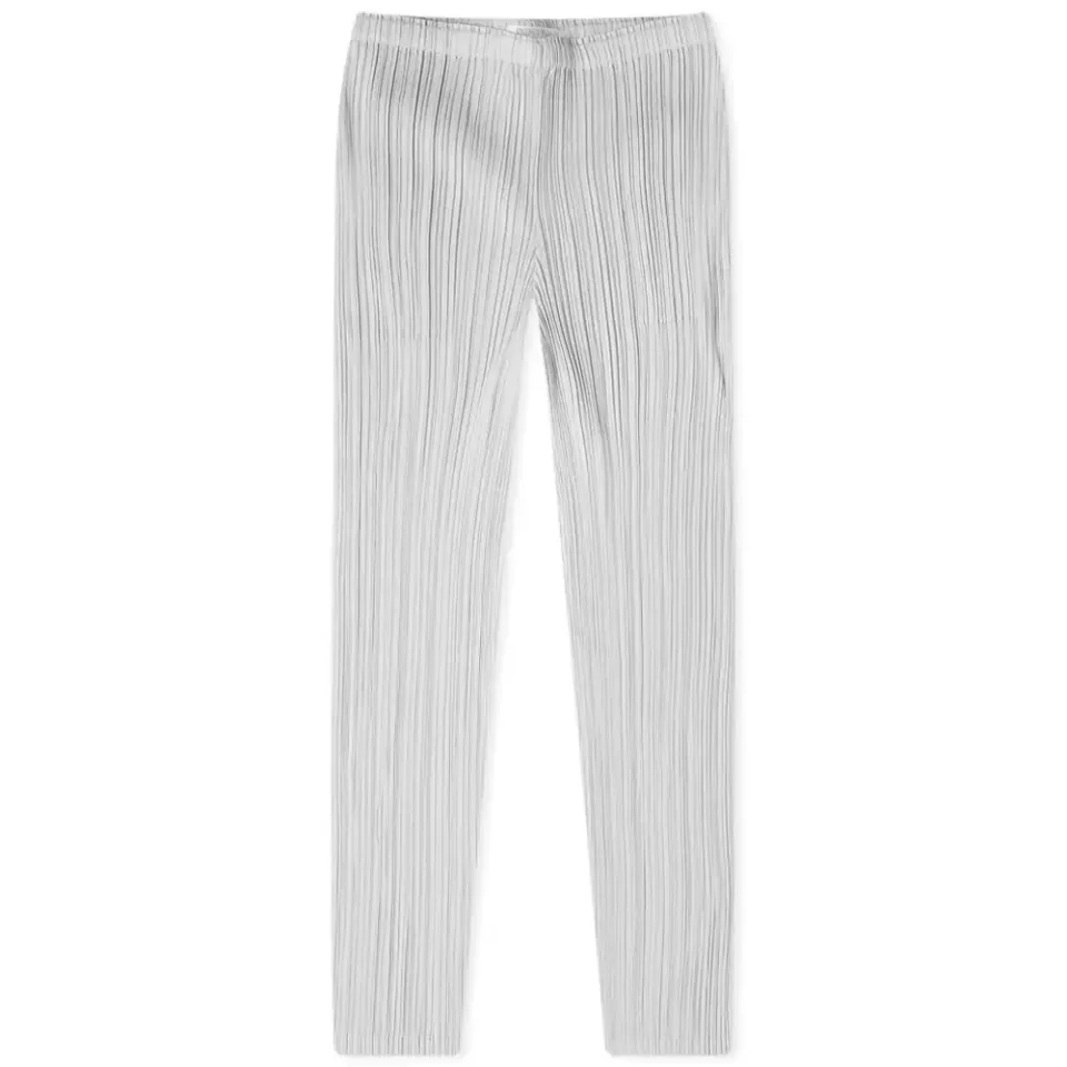 Straight Pleats Trousers