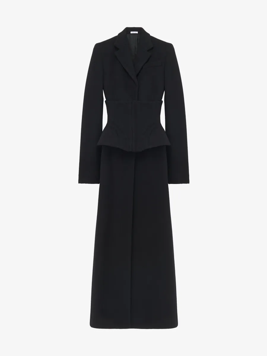 Wool Cashmere Long Coat