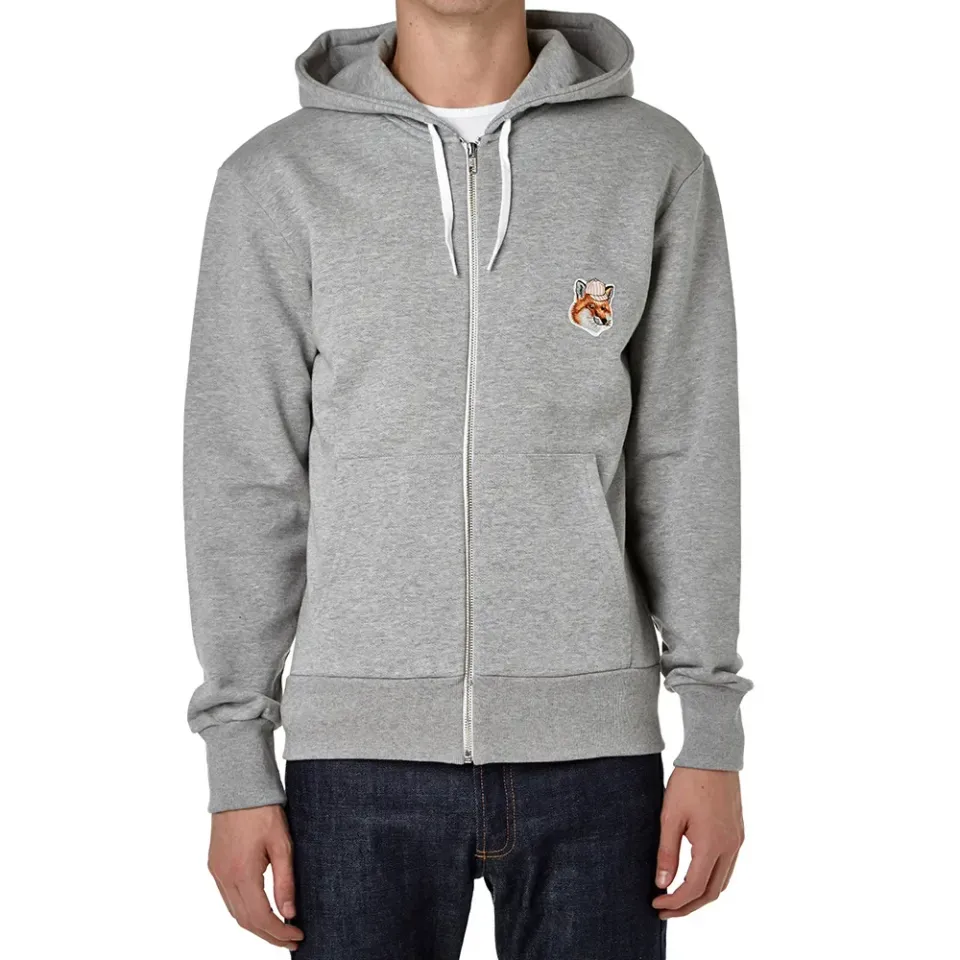 Maison Kitsuné Fox Face Zip Hoody