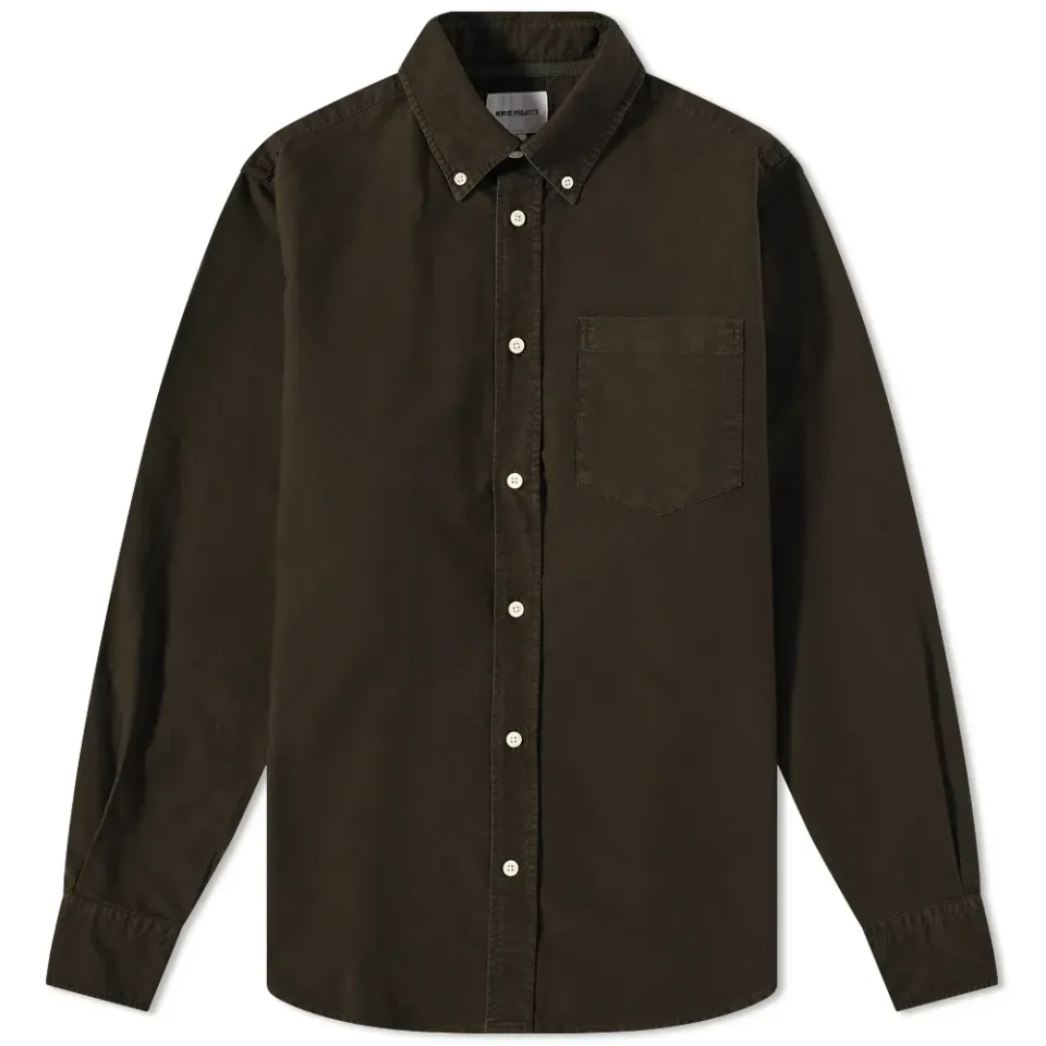Algot Overdyed Oxford Shirt