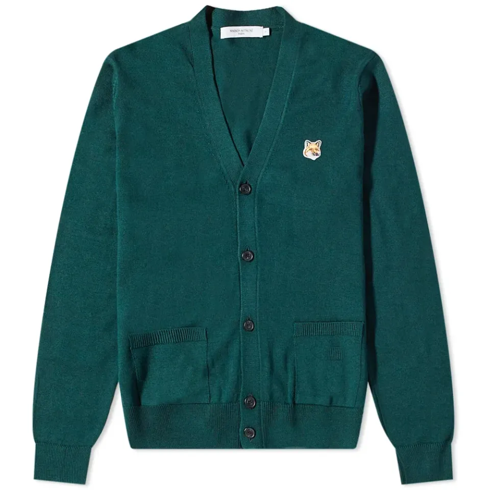 Fox Head Patch Classic Cardigan