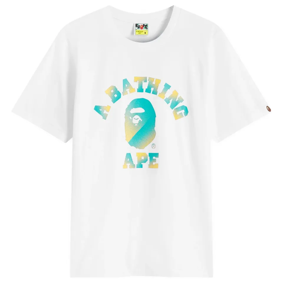 Halftone Dot College T-Shirt