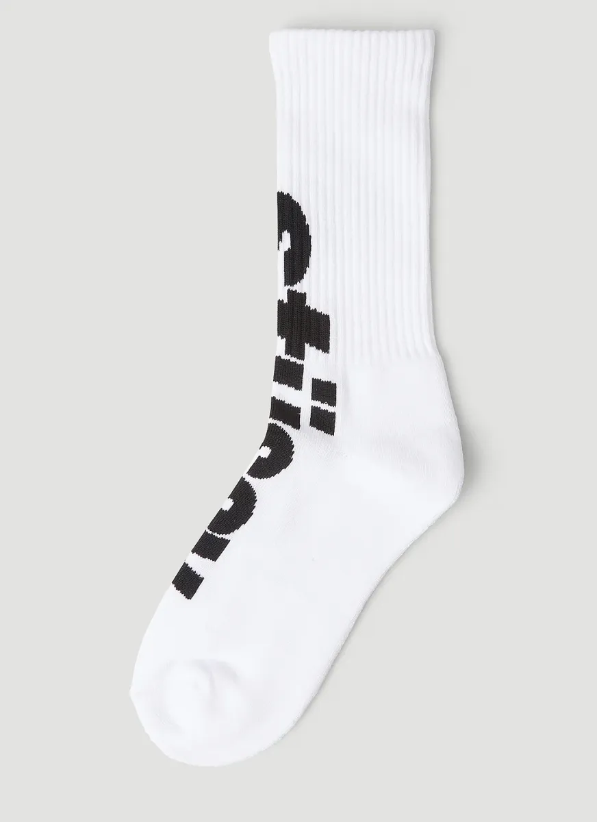 Big Helvetica Socks