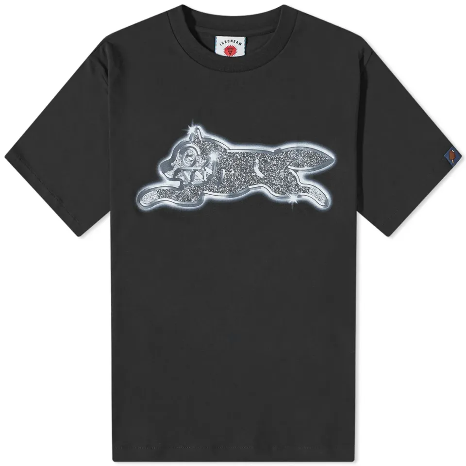 Iced Out Running Dog T-Shirt