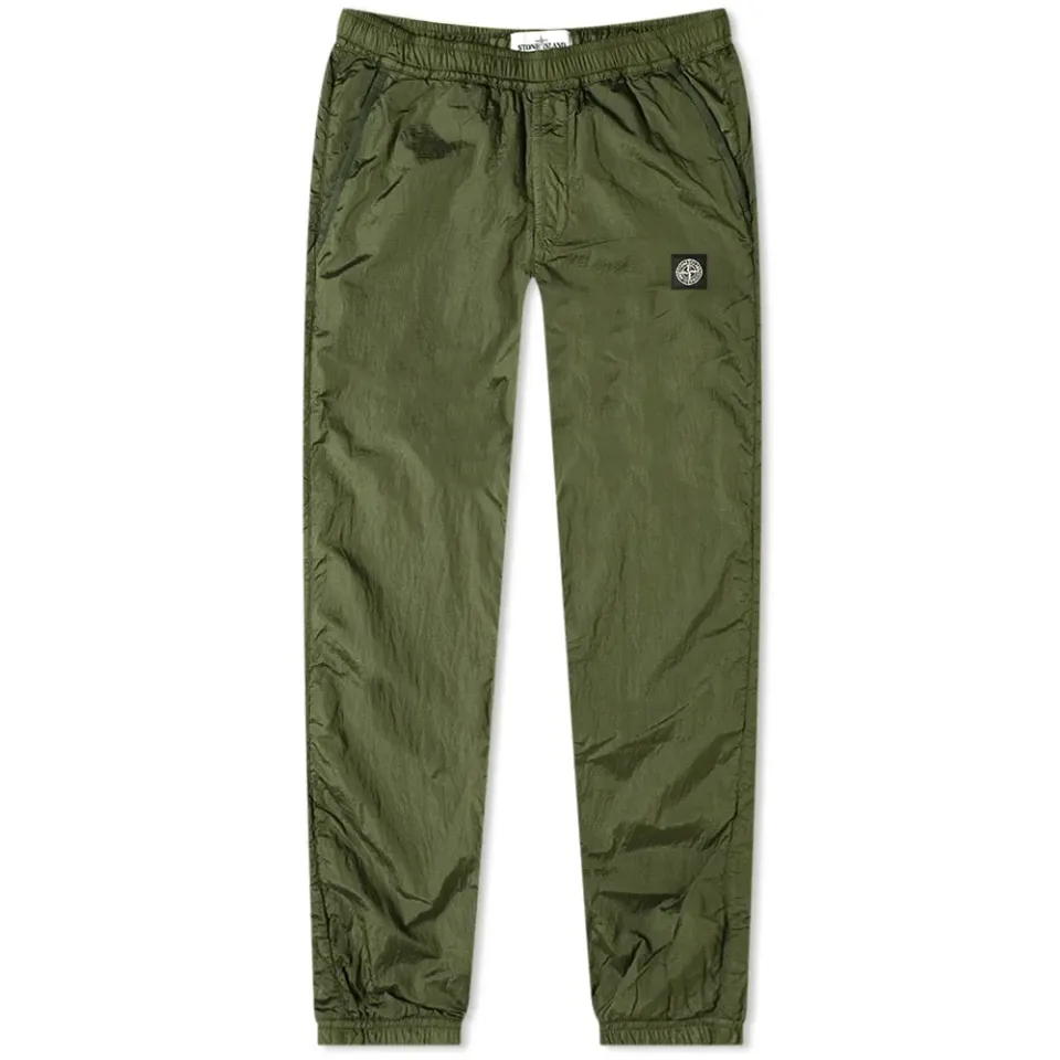 Garment Dyed Nylon Metal Ripstop Sweat Pant