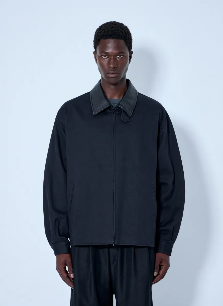 Sulfur Dyed Brush Chino Zip Jacket