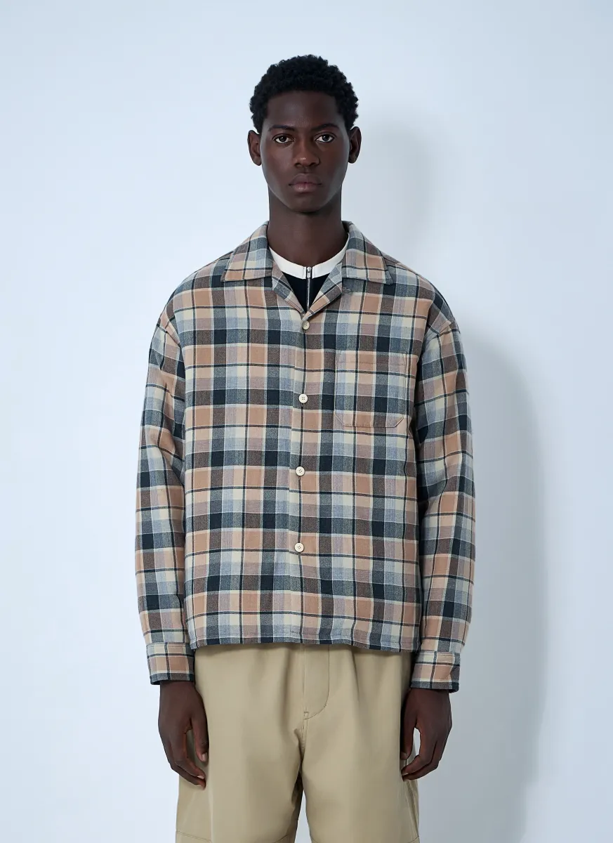 Check Down Jacket