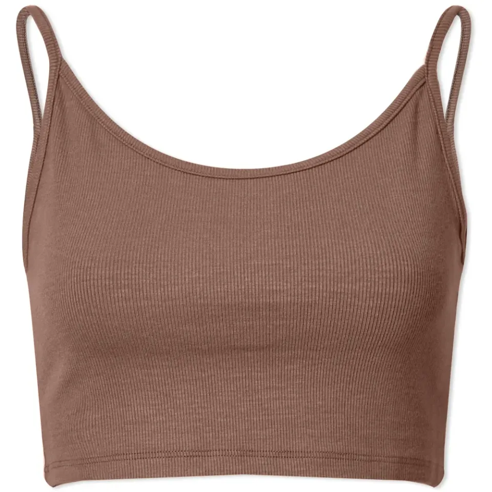 Low Back Cami Crop Top