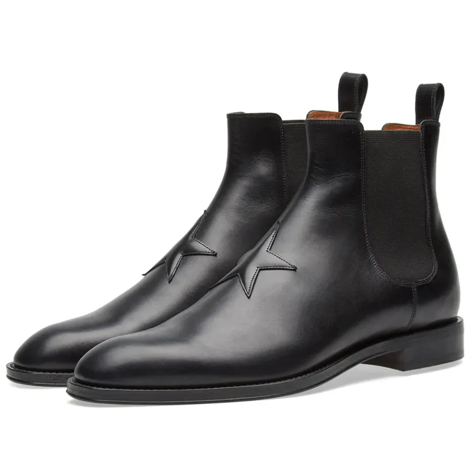 Star Leather Chelsea Boot