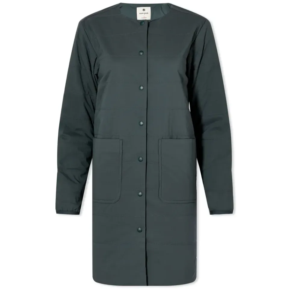 Flexible Insulated Long Cardigan