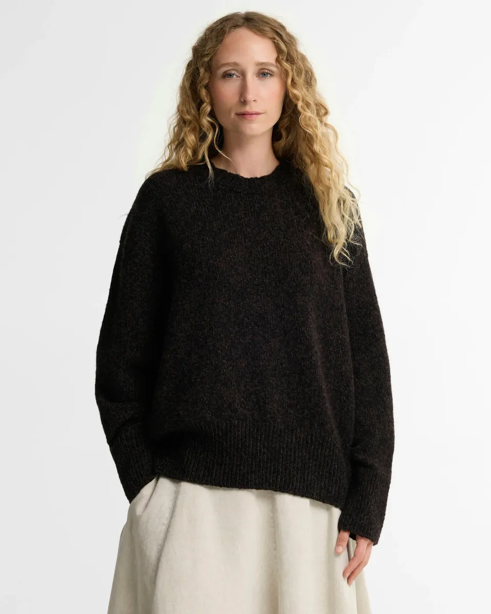 Scottish Made Chester Wool Crew Neck Jumper