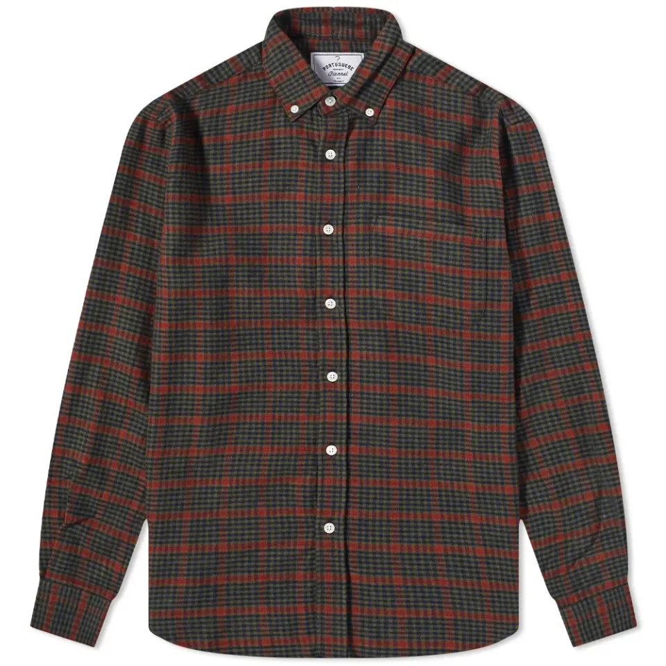 Coimbra Button Down Check Shirt
