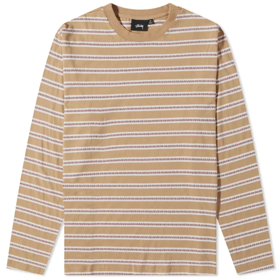 Multi Colour Striped Crew Sweat