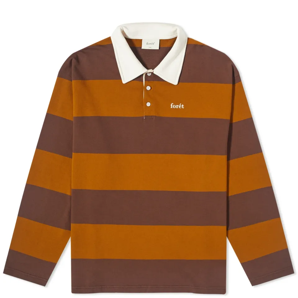 Match Block Stripe Rugby Shirt