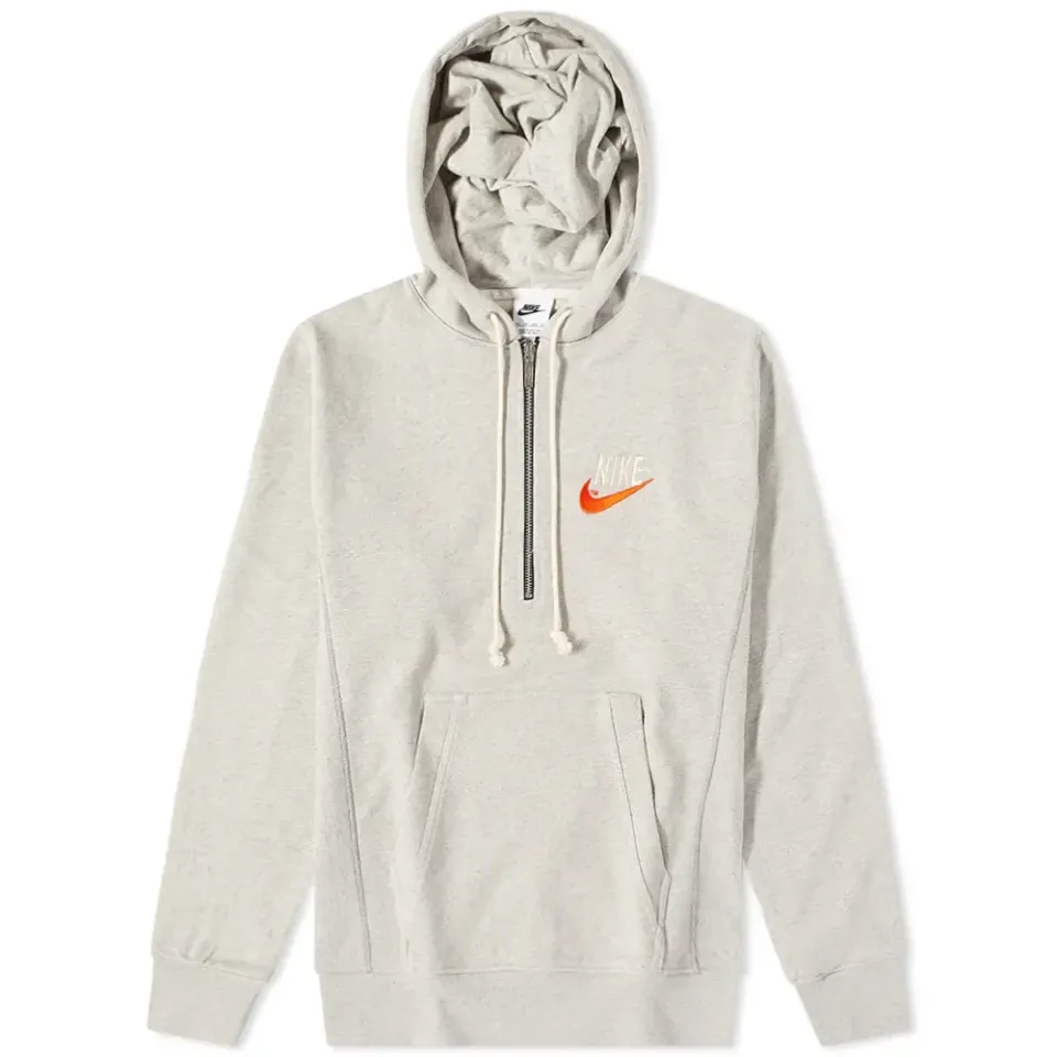 Nike Retro Logo Half Zip Hoodie