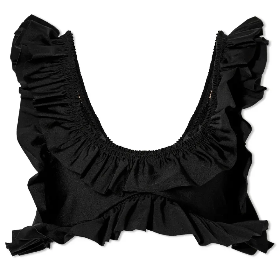Allover Ruffle Bikini Top