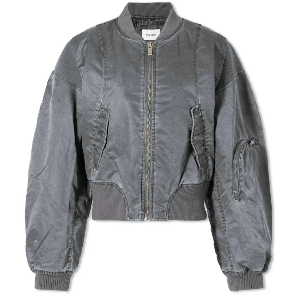 Reb Crop Bomber Jacket