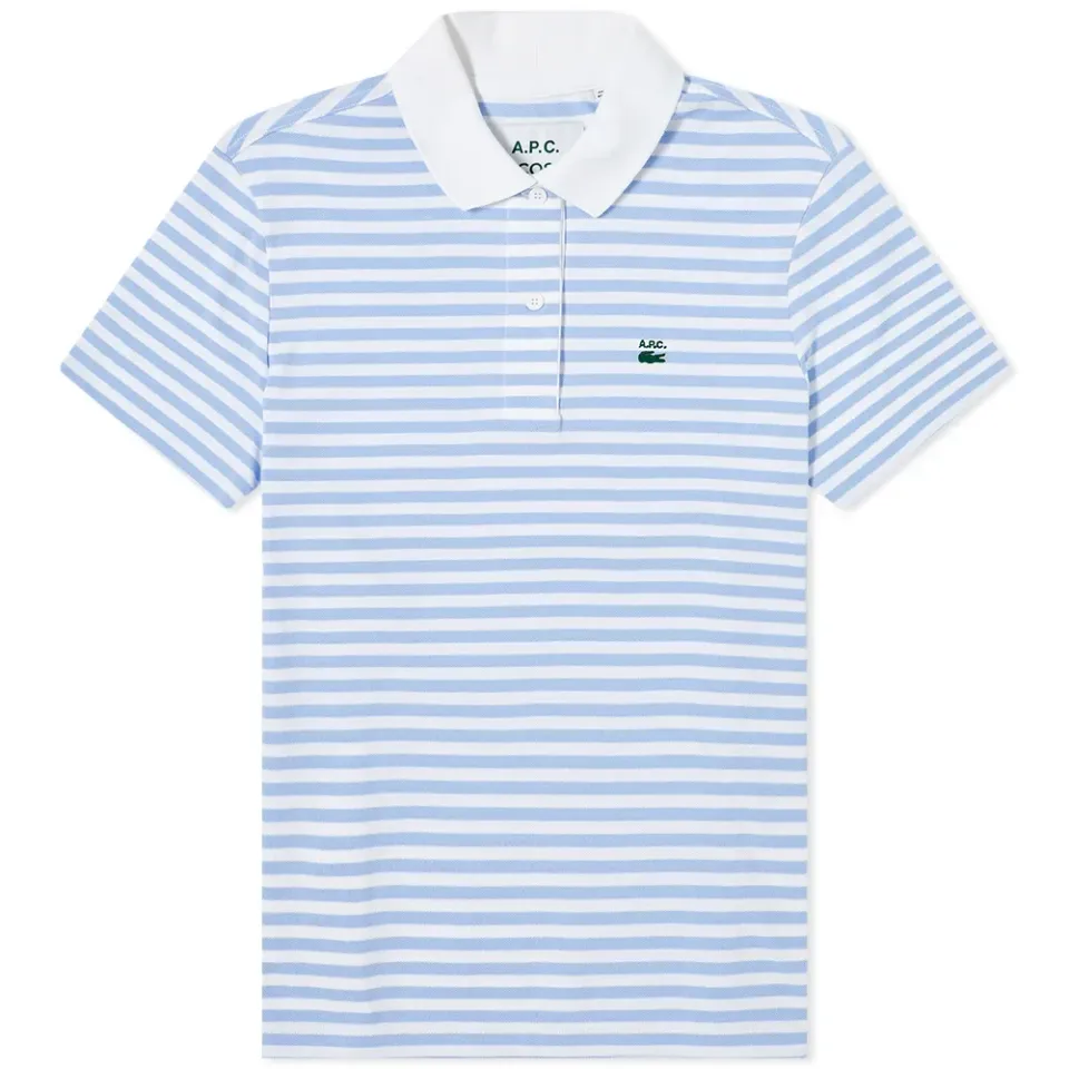 A.P.C. x Lacoste Stripe Polo