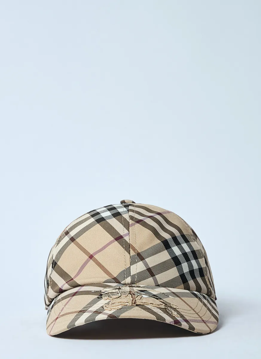 Check Baseball Cap