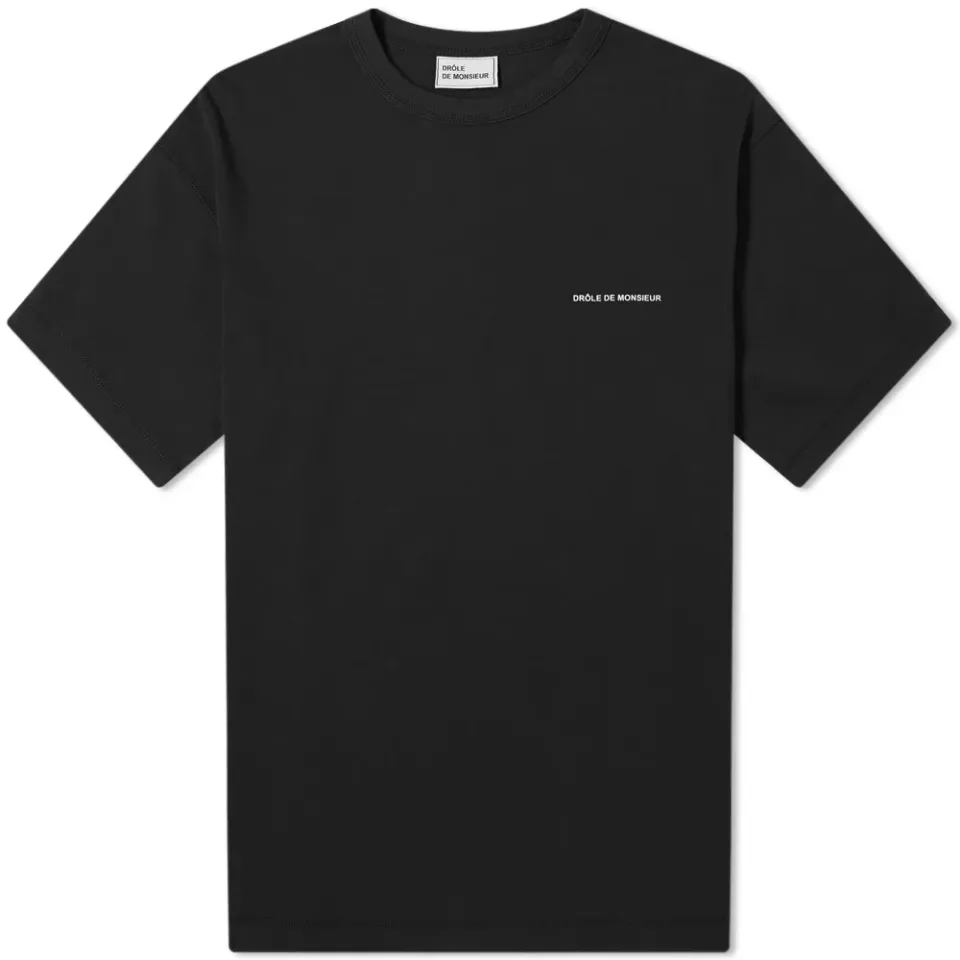 Drôle de Monsieur Back Print Logo T-Shirt