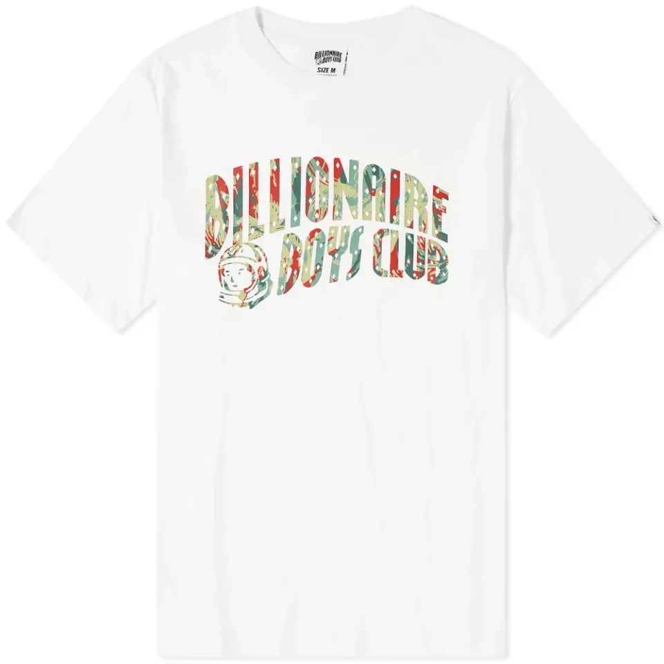 Reflective Lizard Camo Logo Tee