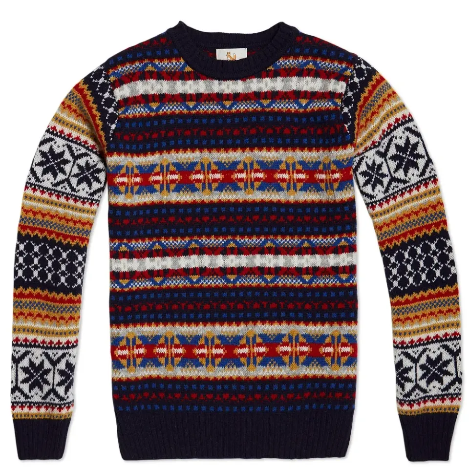 Fair Isle Crew Knit