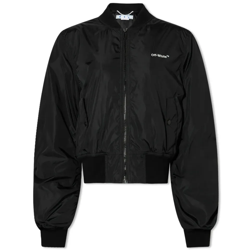 Diagonals Bomber Jacket