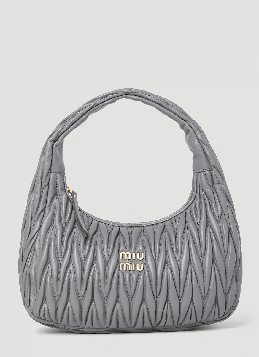 Wander Matelassé Hobo Bag