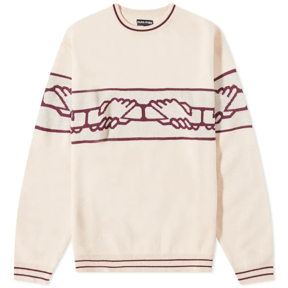 Inter Solid Crew Knit