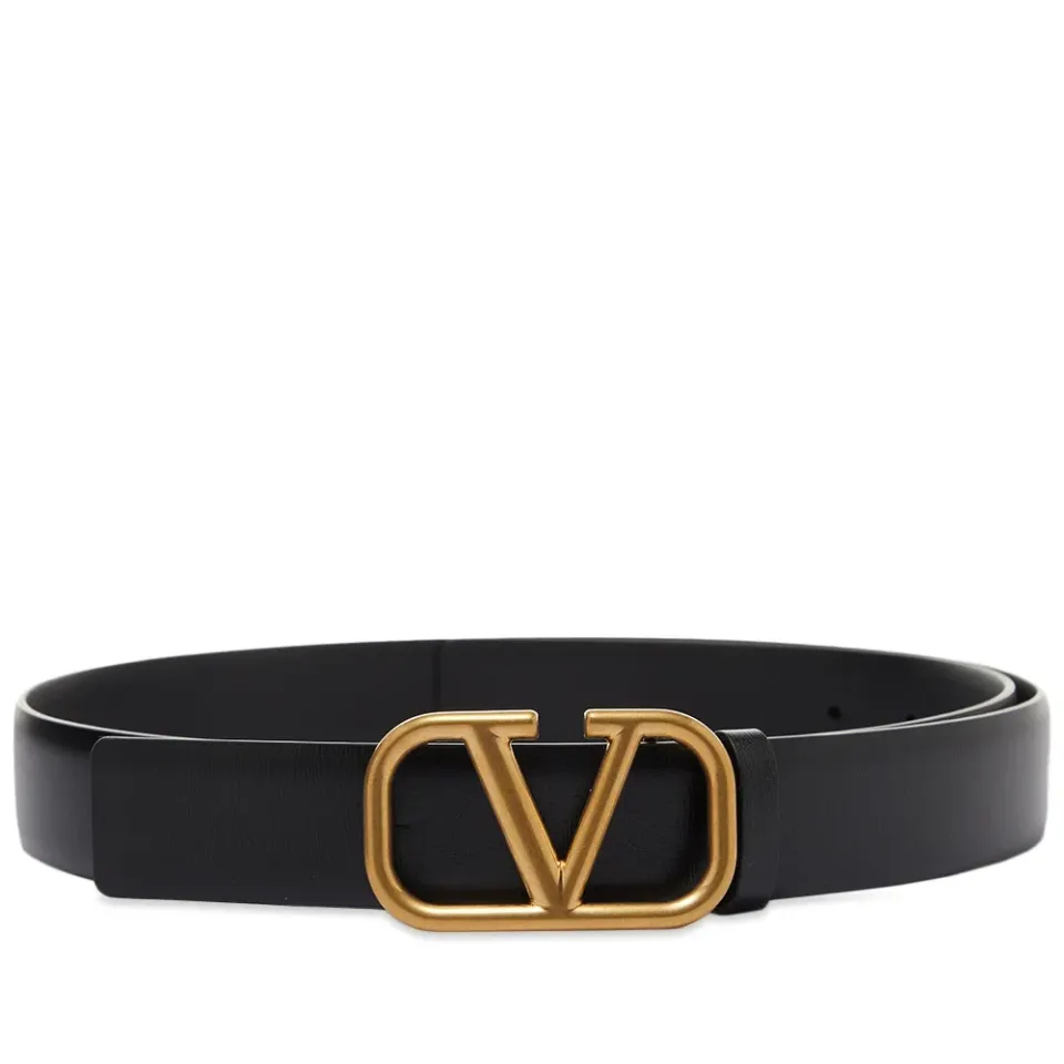 V-Logo Buckle Belt
