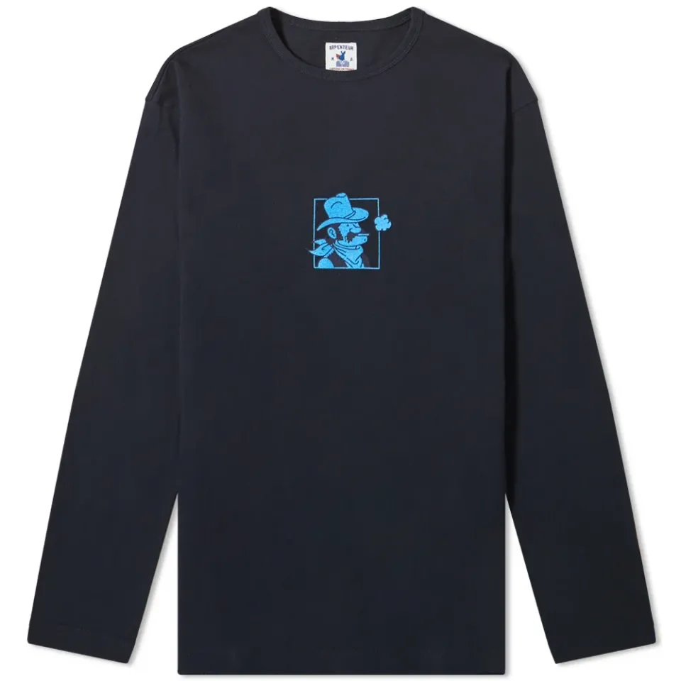 Long Sleeve Cowboy Mini Box T-Shirt