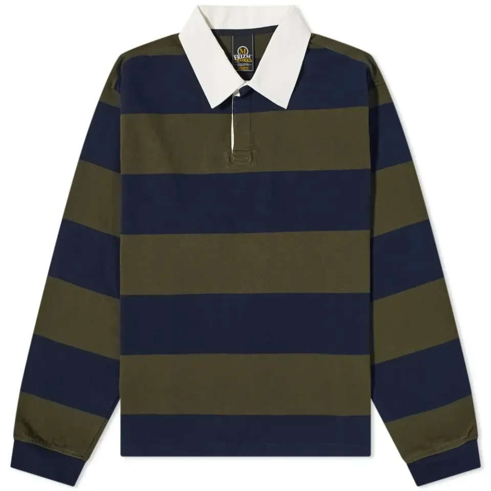 Bold Stripe Rugby T-Shirt