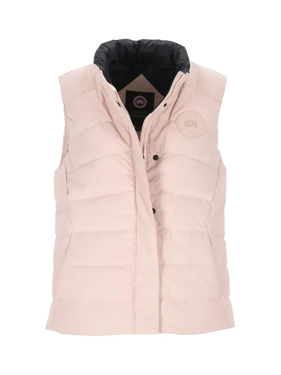 Women Freestyle Vest Tonal Label V. Rose