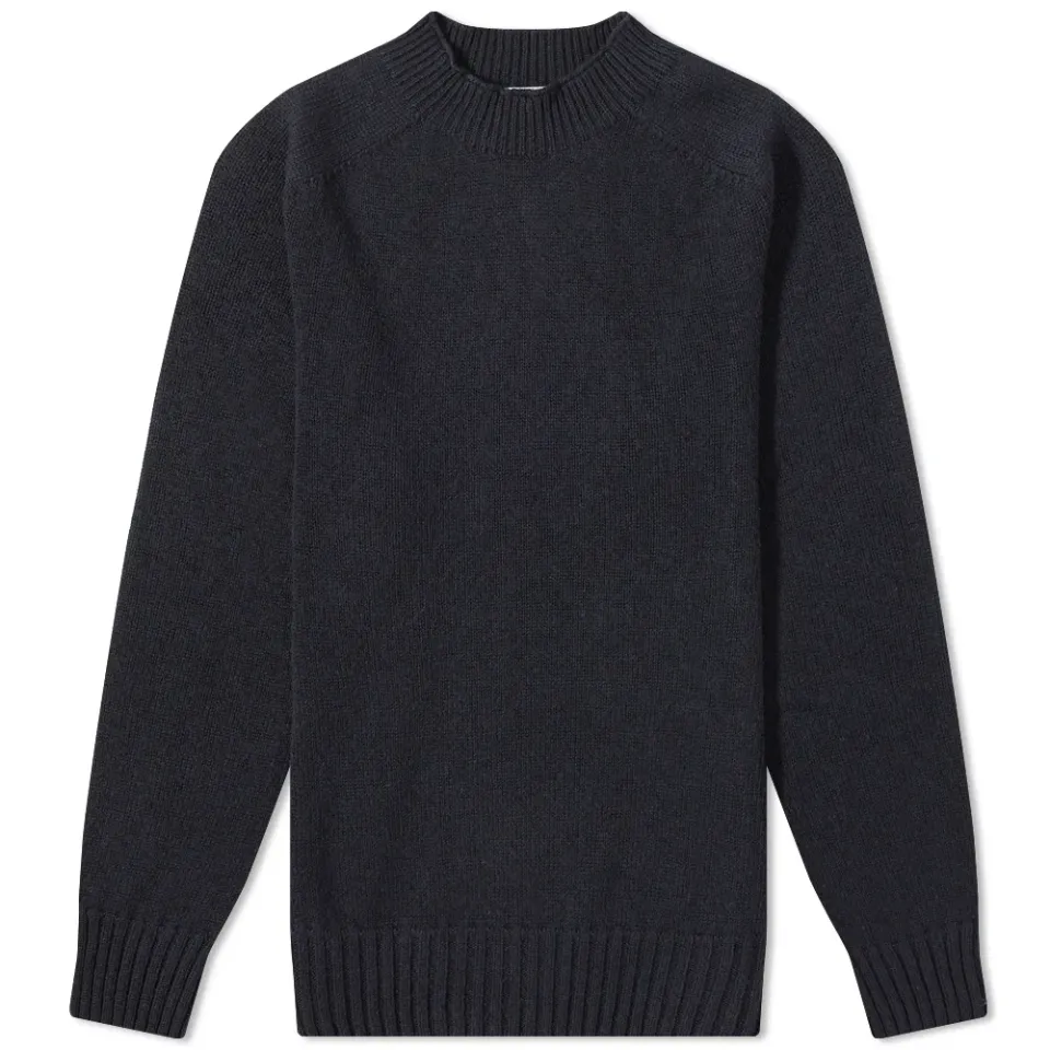 Saddle Crew Neck Knit