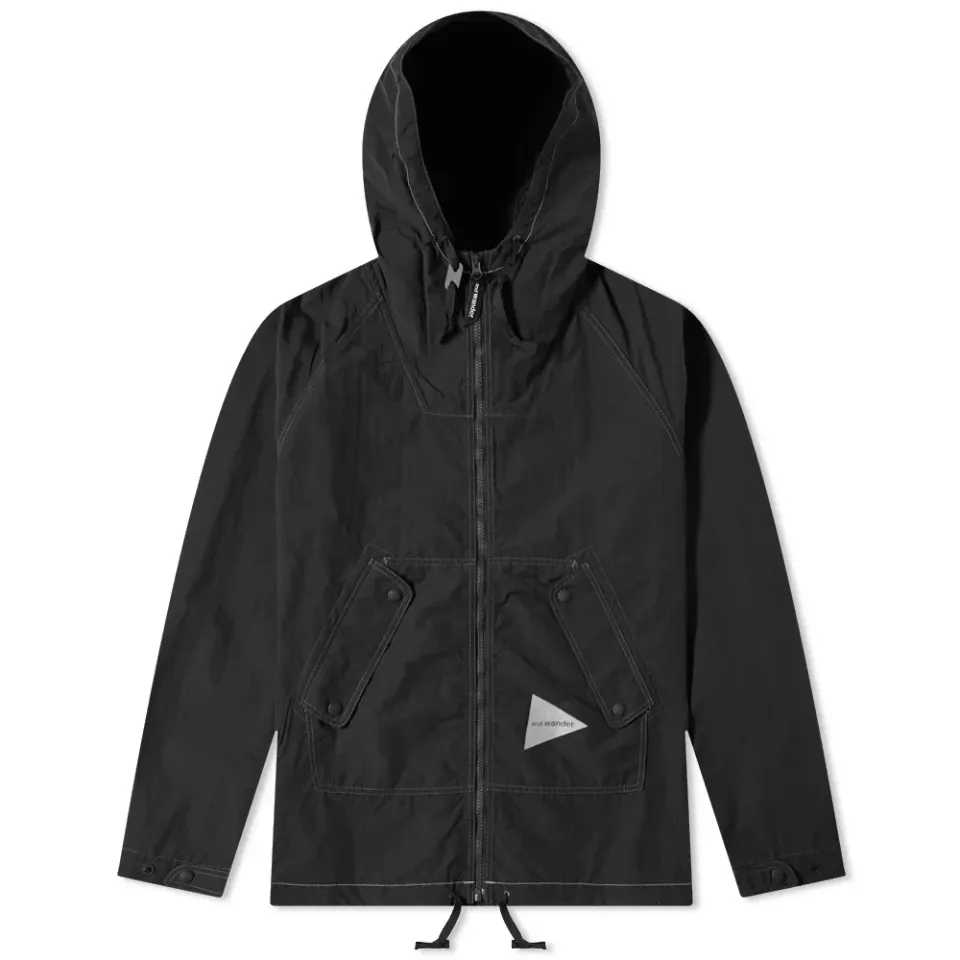 Nylon Taffeta Hooded Jacket