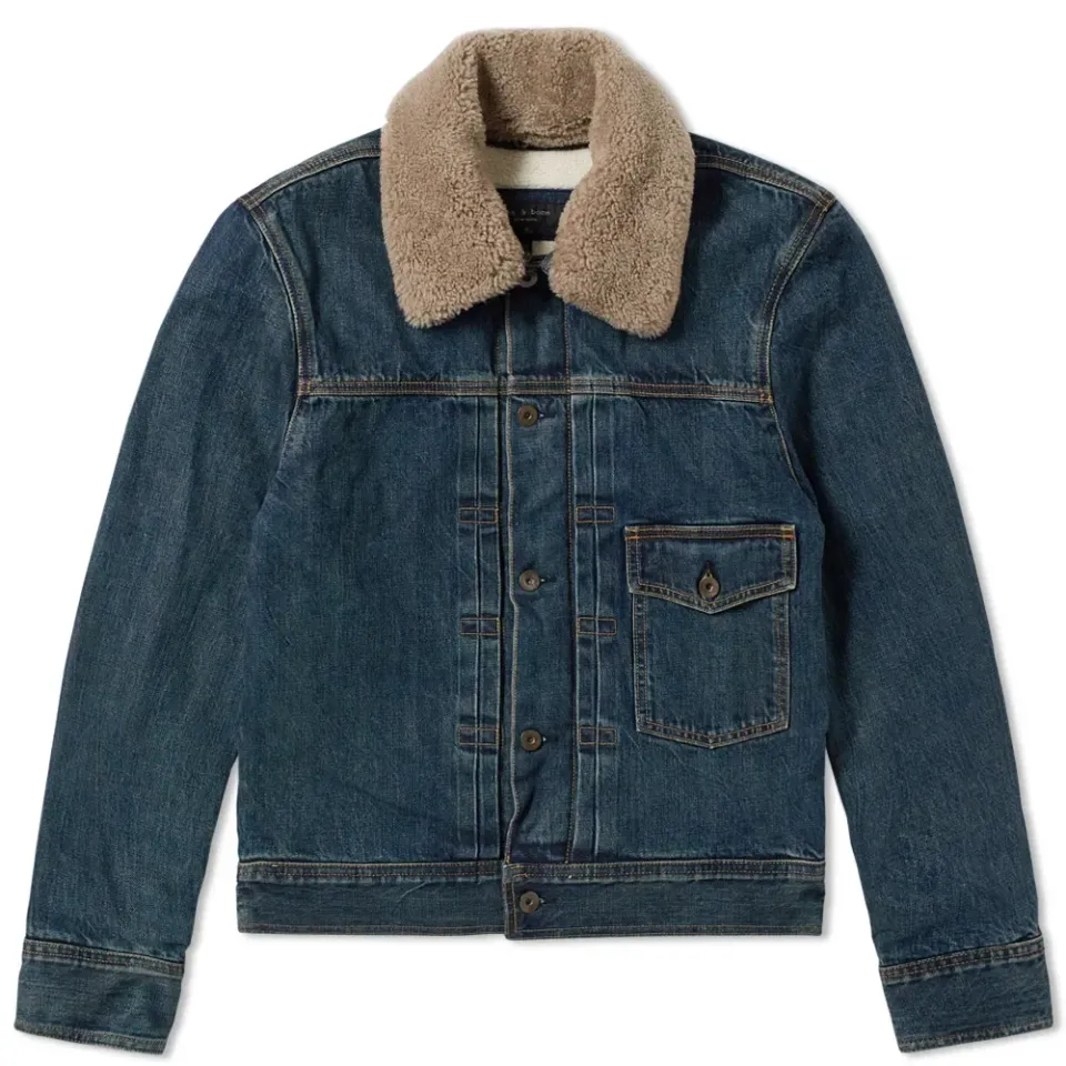 Bartack Shearling Jacket